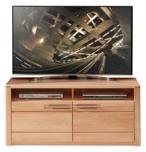 SKRINKA POD TV, jadrový buk, jadrový buk, 131/58/45 cm Carryhome - Komody