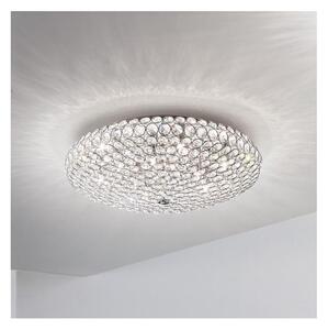 Ideal Lux - LED Krištáľové stropné svietidlo KING 5xG9/3W/230V pr. 38 cm chróm