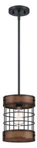 Westinghouse 61179 - Luster na lanku LANGSTON 1xE27/60W/230V barnwood