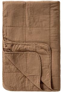 Prešívaný prehoz Vintage Camel 130 × 180 cm