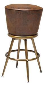 Lady Rock barová stolička vintage hnedá