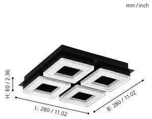 Eglo 99326 - LED stropné svietidlo FRADELO 4xLED/4W/230V