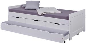 POSTEĽ S ÚLOŽNÝM PRIESTOROM, 90/200 cm, biela MID.YOU - Online Only detský nábytok, Online Only