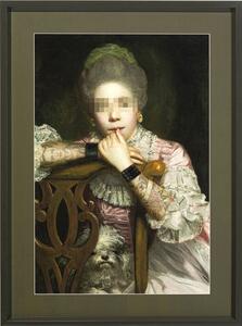 Incognito Countess Sitting obraz viacfarebný