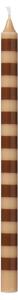 Sviečka Taper Brown 20 cm
