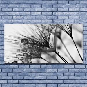 Obraz na skle Abstrakcie rastlina 120x60 cm 4 Prívesky