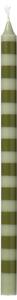 Sviečka Taper Olive Green 20 cm