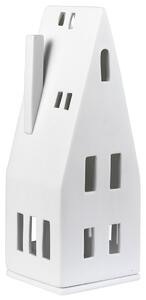 Porcelánový svietnik domček Pointed Roof 20 cm