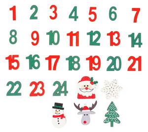 DP CRAFT Dekorácia drevená Advent DPDN-189 DP