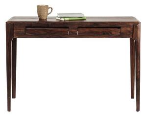 Brooklyn Walnut písací stôl 110x40 cm tmavohnedý