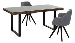 Conley stôl čierny 180x90 cm
