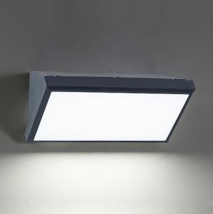 Brilagi - LED Vonkajšie nástenné svietidlo TRIANGLE LED/20W/230V antracit IP65
