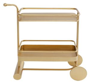 Classico barový vozík zlatý