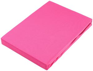 NAPÍNACIA PLACHTA NA BOXSPRIN, džersej, pink, 90/220 cm Novel - Obliečky & plachty