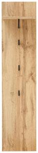 VEŠIAKOVÝ PANEL, farba duba, 35/153/30 cm Xora - Vešiakové steny, Online Only