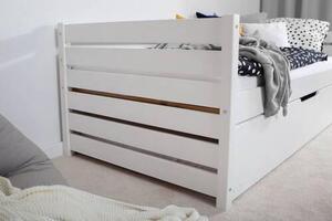 POSTEĽ S ÚLOŽNÝM PRIESTOROM, 90/200 cm biela MID.YOU - Detské izby, Online Only