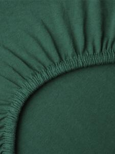 Jersey plachta Classic 90 × 200 cm - tmavo zelená