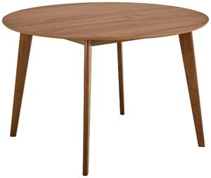 JEDÁLENSKÝ STÔL, orech, kaučukové drevo, farba vlašského orecha, 105/76 cm MID.YOU - Stoly, Online Only