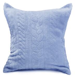 Domarex Obliečka na vankúš Luxury Wool Mikroflanel 40 x 40 cm Farba: Modrá