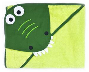 Sensillo Osuška pre deti s kapucňou 100 x 100 cm Zvieratká Farba: Zelená