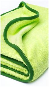 Sensillo Osuška pre deti s kapucňou 100 x 100 cm Zvieratká Farba: Zelená