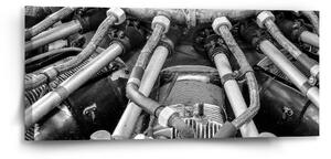 Sablio Obraz Motor - 110x50 cm