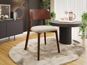 Mirjan24 Jedálenská stolička Azunax, Dostupné poťahy: Magic Velvet 2250, Farby: orech 5903211334566