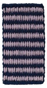 HAY Rohožka Coco, Wide, Lavender and Navy