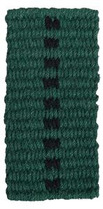 HAY Rohožka Coco, Dot, Dark Green and Black