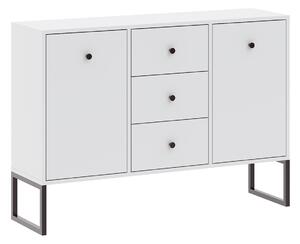 Komoda LINEA 2D3S biela