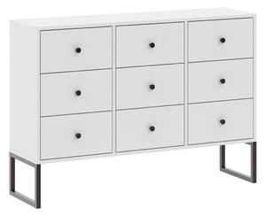 Komoda LINEA 9S biela