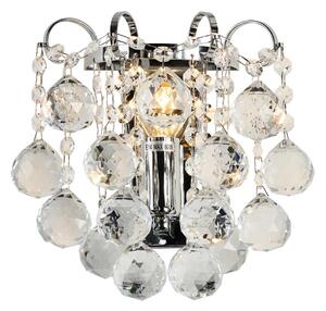 Brilagi - Nástenné svietidlo CRYSTAL 1xE14/60W/230V lesklý chróm