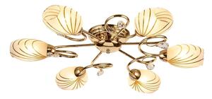 Brilagi - Prisadený luster MEGAPOLIS 6xE14/60W/230V zlatá