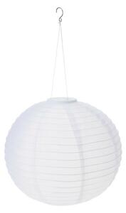 ProGarden Solárne závesné LED svietidlo Ball, pr. 40 cm, teplá biela