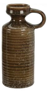 Kameninová váza Busara 8,5 x 20 cm, hnedá