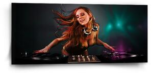Sablio Obraz DJka - 110x50 cm