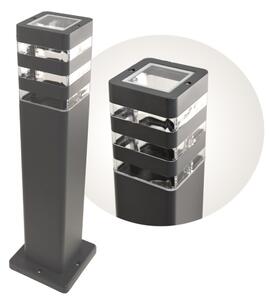 Vonkajšia lampa SANTA 1xE27/60W/230V IP54 50 cm antracit