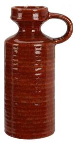 Kameninová váza Busara 8,5 x 20 cm, červená