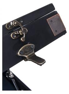 KARE DESIGN Odkladací stolík Collector – černý, 55×55 cm 55,5 × 55 × 38 cm