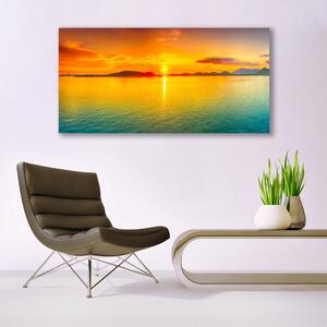 Obraz na akrylátovom skle More slnko krajina 140x70 cm 2 Prívesky