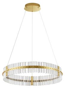 LED stmievateľný platinum zlaté moderné svietidlo Kezo-78