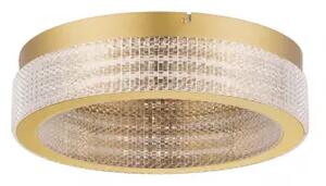 LED stmievateľné platinum zlaté moderné stropné svietidlo Kinara