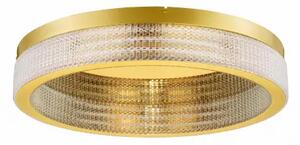 LED stmievateľné platinum zlaté moderné stropné svietidlo Kinara 2