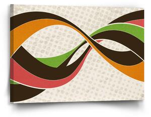 Sablio Obraz Retro abstrakcia - 90x60 cm