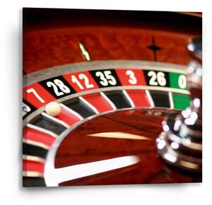 Sablio Obraz Ruleta - 50x50 cm