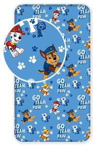 Prestieradlo Paw Patrol - modré 90x200 cm