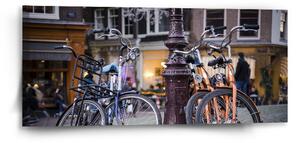 Sablio Obraz Mestský bicykel - 110x50 cm