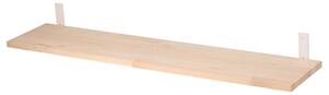 Atmowood borovicová polica 100 cm - spodné kovanie Kovanie:: Biele kovanie