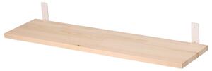 Atmowood borovicová polica 80 cm - spodné kovanie Kovanie:: Bílé kování