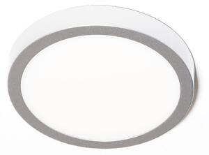 Stropné LED svietidlo Vika okrúhla, titán, Ø 18 cm